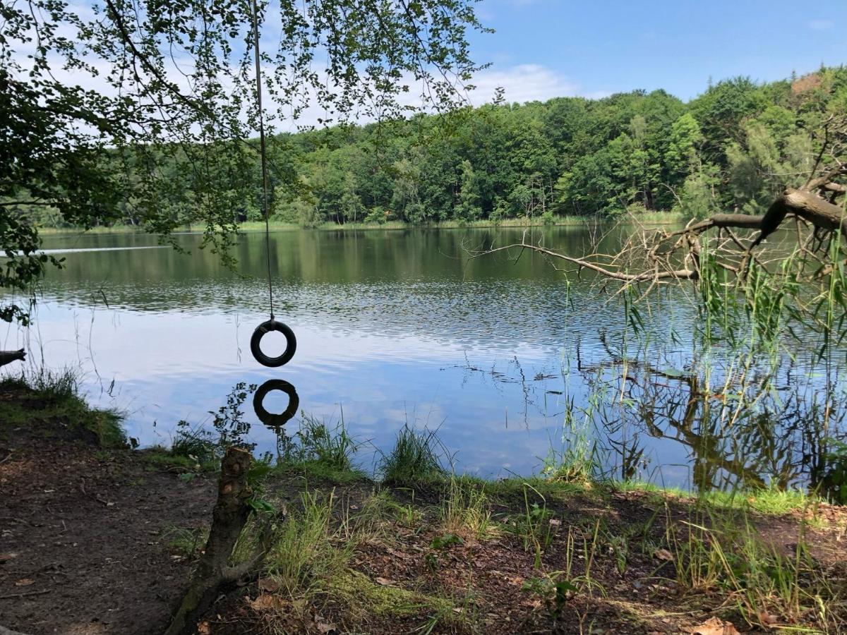 Ferienwohnung Am Rathsburgsee Gramzow المظهر الخارجي الصورة