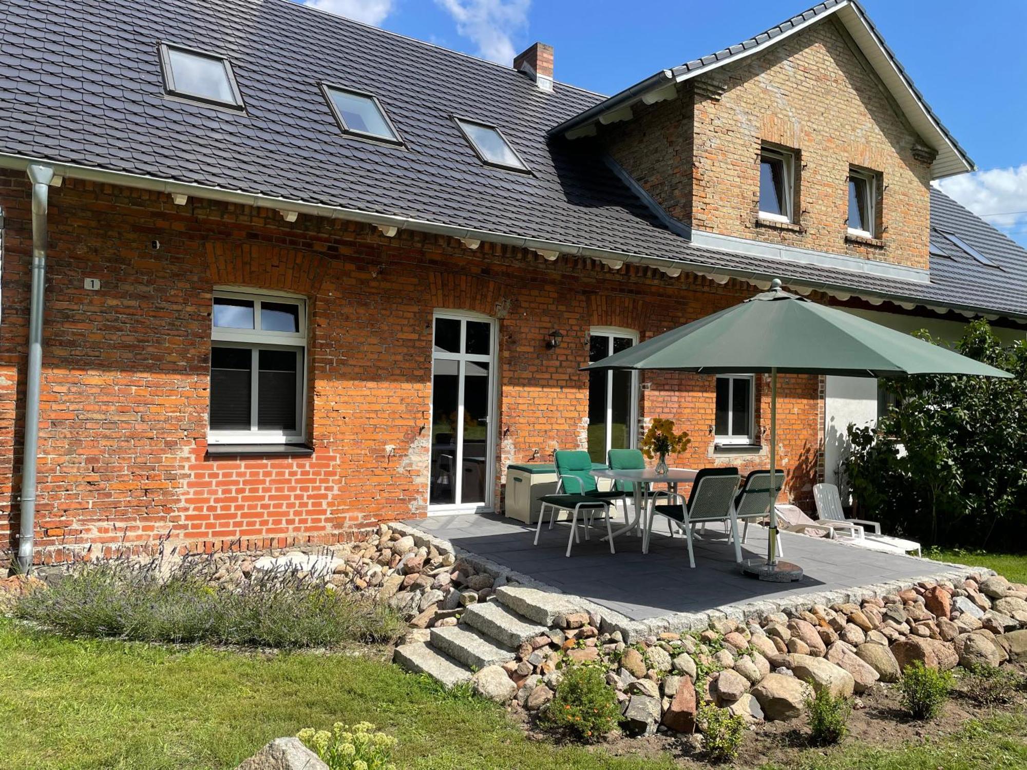 Ferienwohnung Am Rathsburgsee Gramzow المظهر الخارجي الصورة