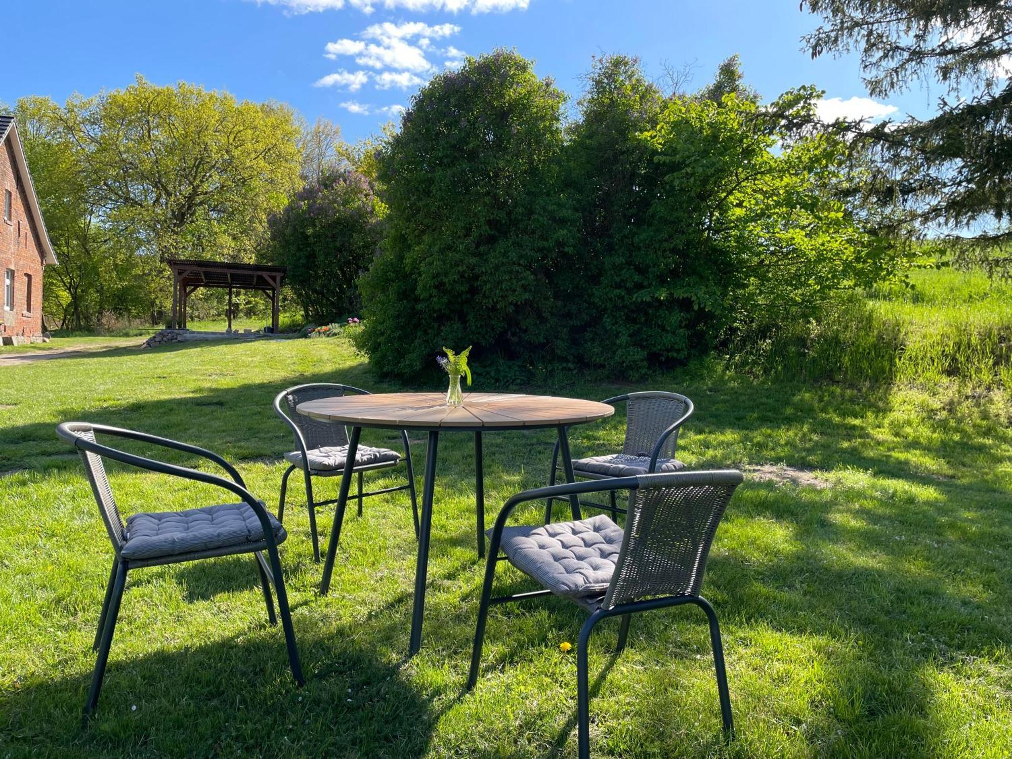 Ferienwohnung Am Rathsburgsee Gramzow المظهر الخارجي الصورة