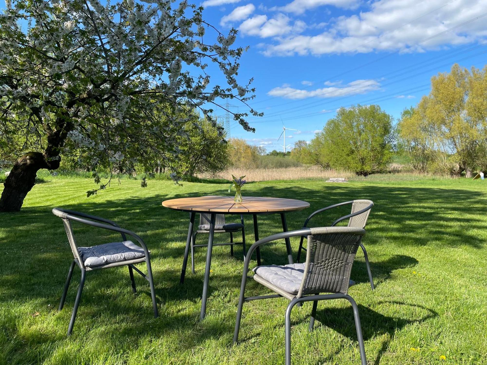 Ferienwohnung Am Rathsburgsee Gramzow المظهر الخارجي الصورة