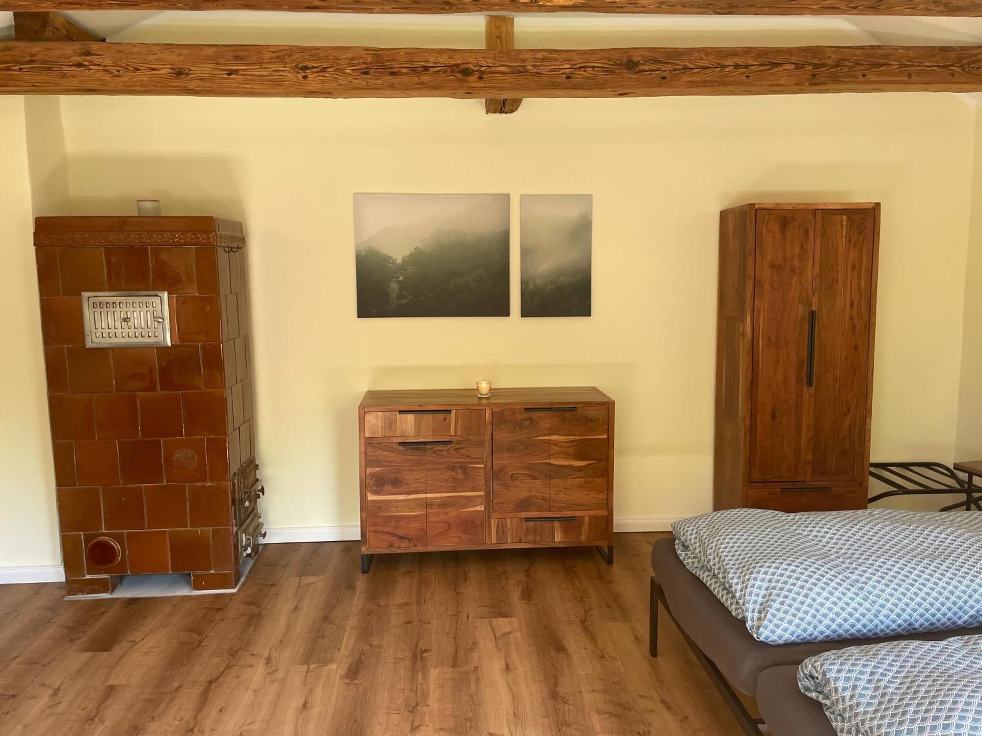 Ferienwohnung Am Rathsburgsee Gramzow المظهر الخارجي الصورة